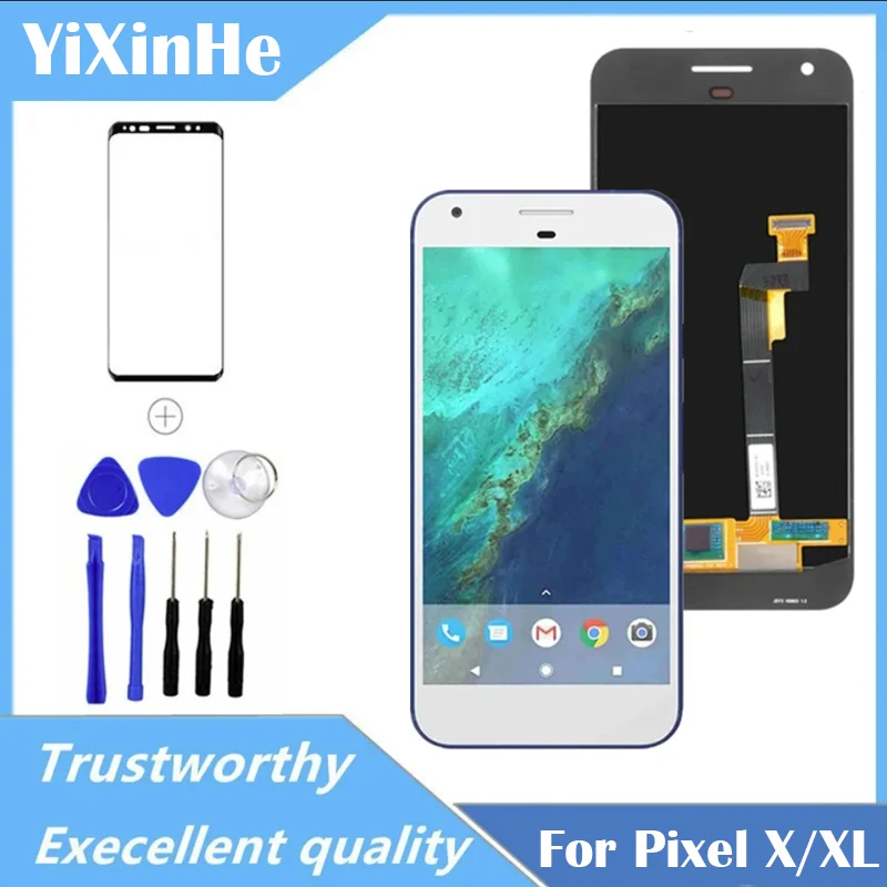 

Super AMOLED For Google Pixel 1 LCD Display Touch Screen Digitizer Assembly For Nexus M1 Google Pixel XL PixelXL