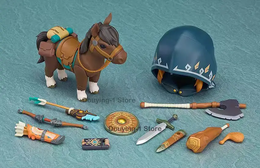 متوفر في المخزون الأصلي GSC 733-DX The Legend of Zelda Link Breath of The Wild Ver. شخصية الرسوم المتحركة إصدار DX