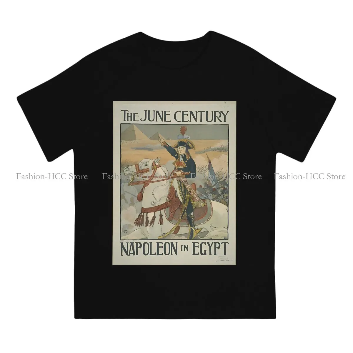 The June Century Napoleon In Egypt Hip Hop TShirt French Revolution Epic Transformation Style  Casual T Shirt Men