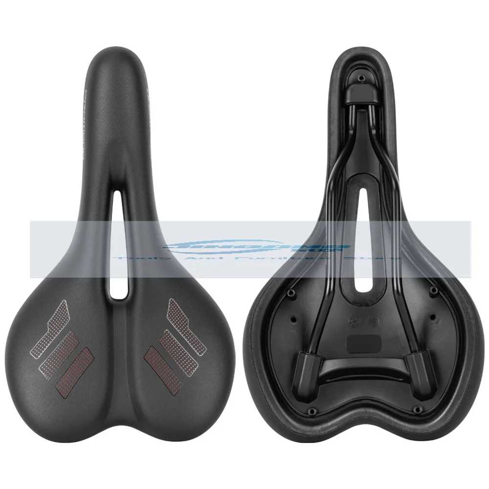 

PROMEND bicycle seat cushion mountain road bike nylon PU leather hollow seat bag e****mical breathable comfortable seat cushion