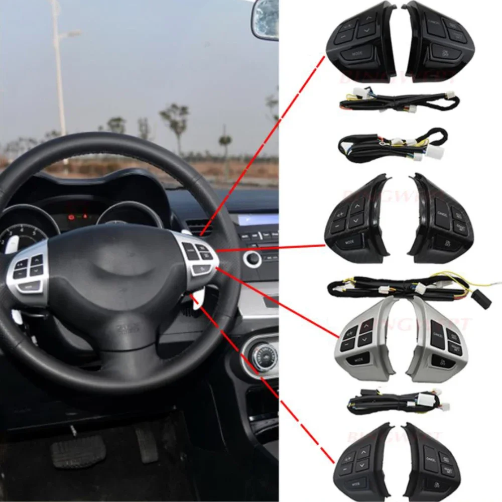 Brand New High Quality Steering Wheel Volume Sound Button Fit For MITSUBISHI LANCER OUTLANDER ASX 2007-2011