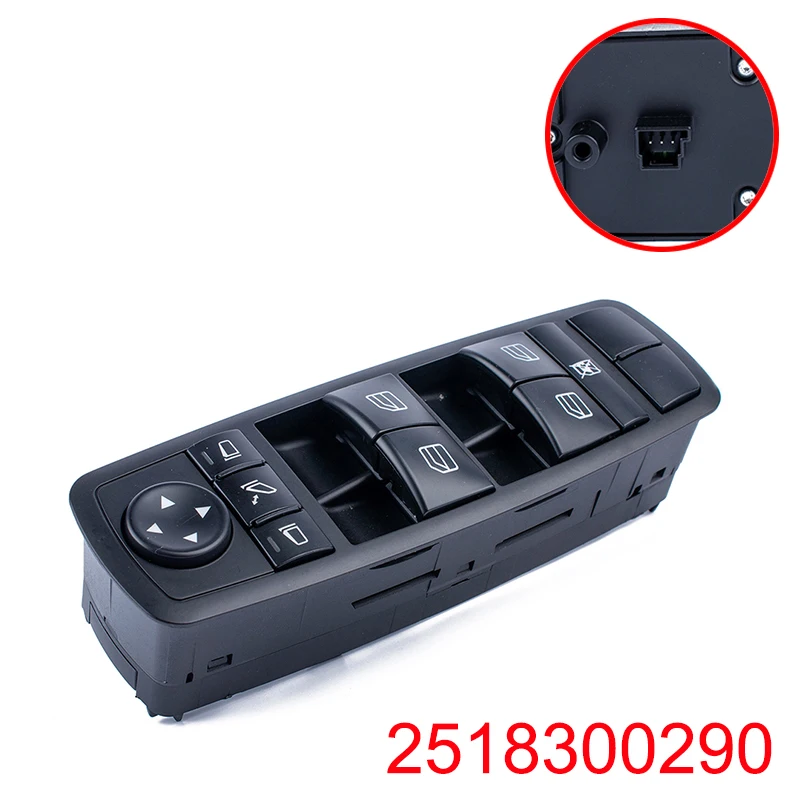 2518300290 Power Window Master Switch for Mercedes-benz GL450 GL550 ML320 ML350 R350 R63 AMG 2007-2012 car accessories