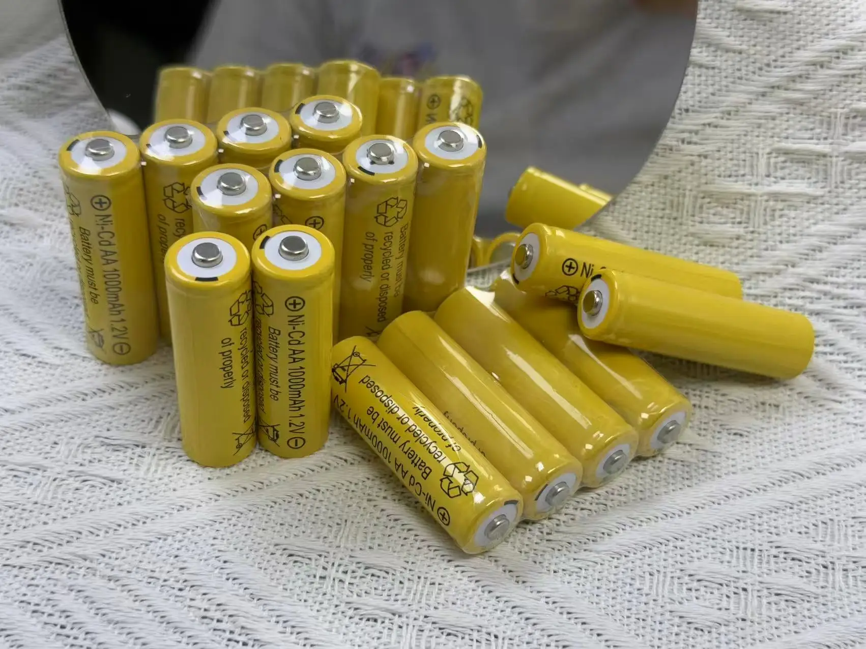 بطارية قلوية جديدة AA قابلة لإعادة الشحن 1.2 فولت 1000 مللي أمبير في الساعة - تصميم حصري من أسطوانة Alcalinas، متعدد اللغات #4