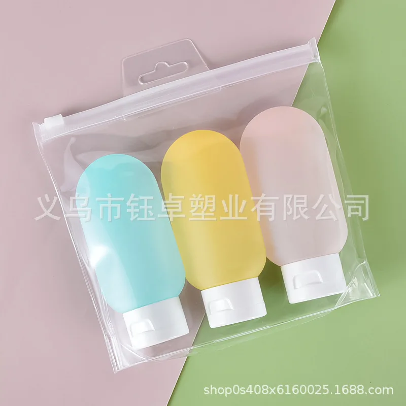 

Dispenser bottle Set Travel Squeeze Soft Lotion Bottle Body Wash Shampoo Cosmetics Empty bottle