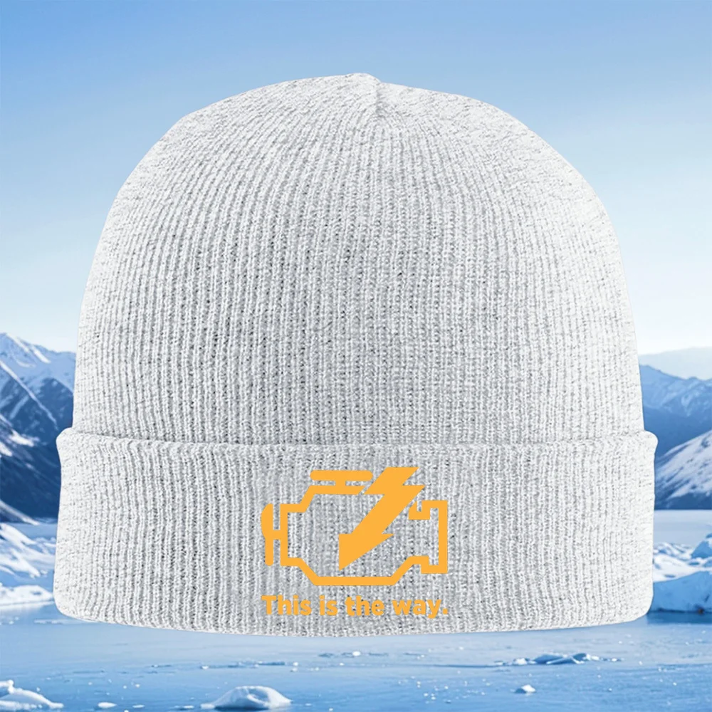 محرك كون بيرنو دي أليمنتيشن. الطريق السريع من ديلانتي. Hombres Mujeres للجنسين Gorro de Punto Gorro Jersey Gorro Invierno Tér