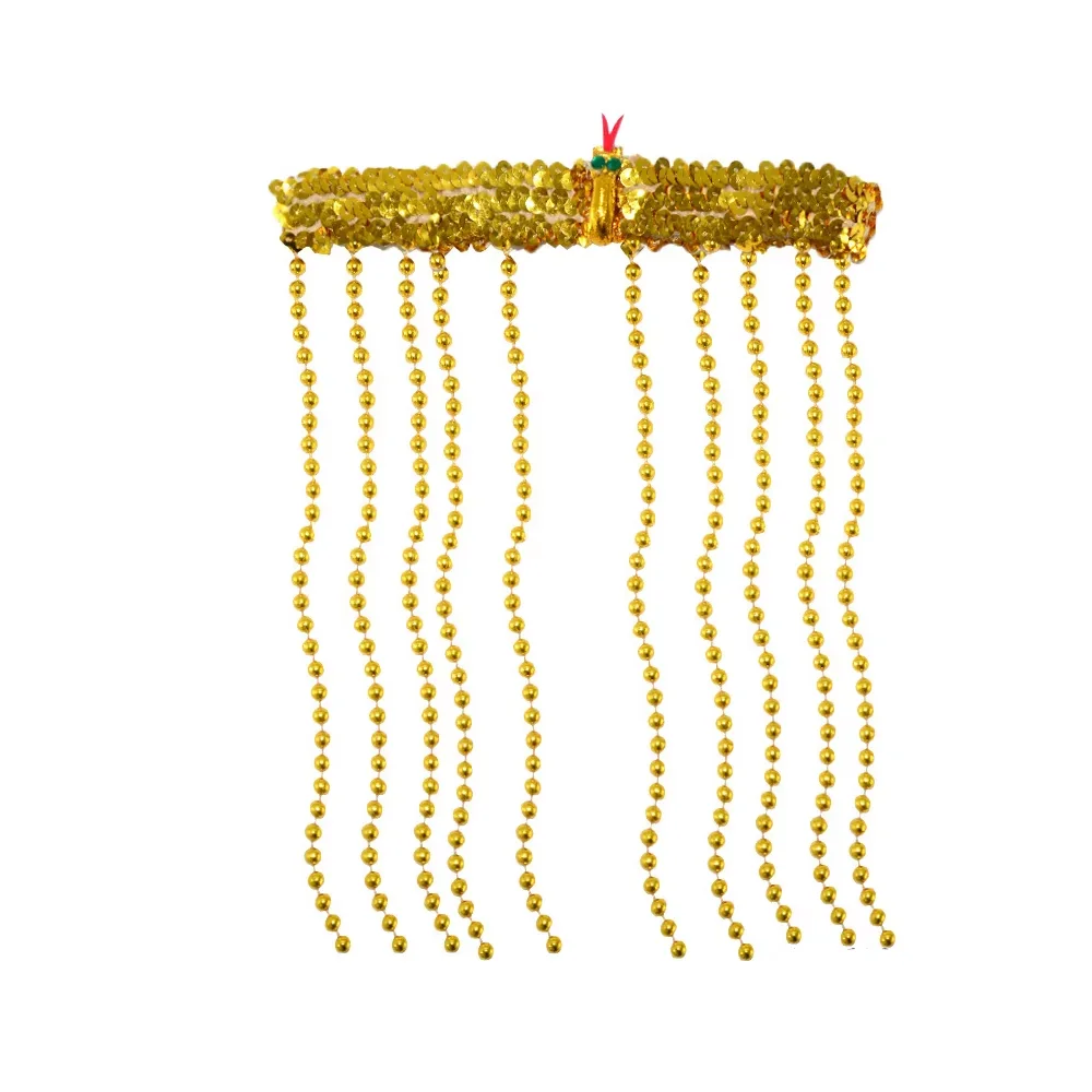 여성용 이집트 헤드피스, 이집트 스타일 의상 여성용 주얼리 액세서리, 태슬 헤드 체인용 팔찌