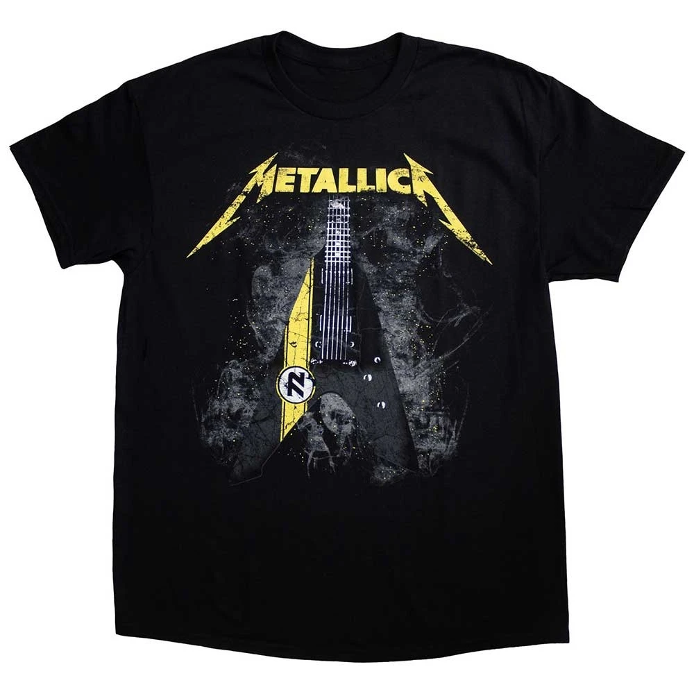 

Metallica Band Graphic Print All Year Round Short Sleeved Loose Casual Men's and Women's T-shirts Luxury Trendy Clothing