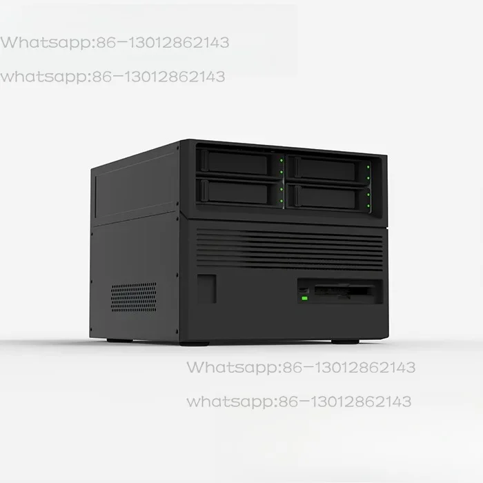 Treasure 4 Disk NAS Chassis SFX Power UATX Main Board Home Flybull Black Series