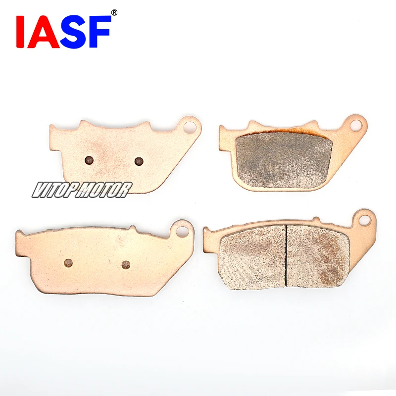 

Fits for Harley Davidson 883 XL883L Superlow XL883N Iron 883 XL10 XL10C XL Sportster Custom 10 Front Rear Sintering Brake Pads