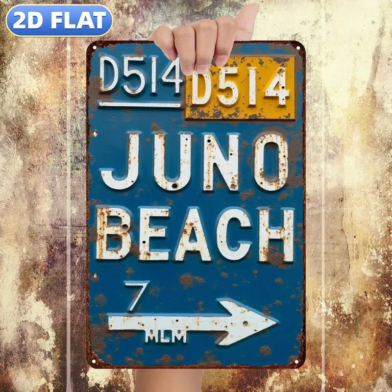 Vintage Metal Tin Sign 