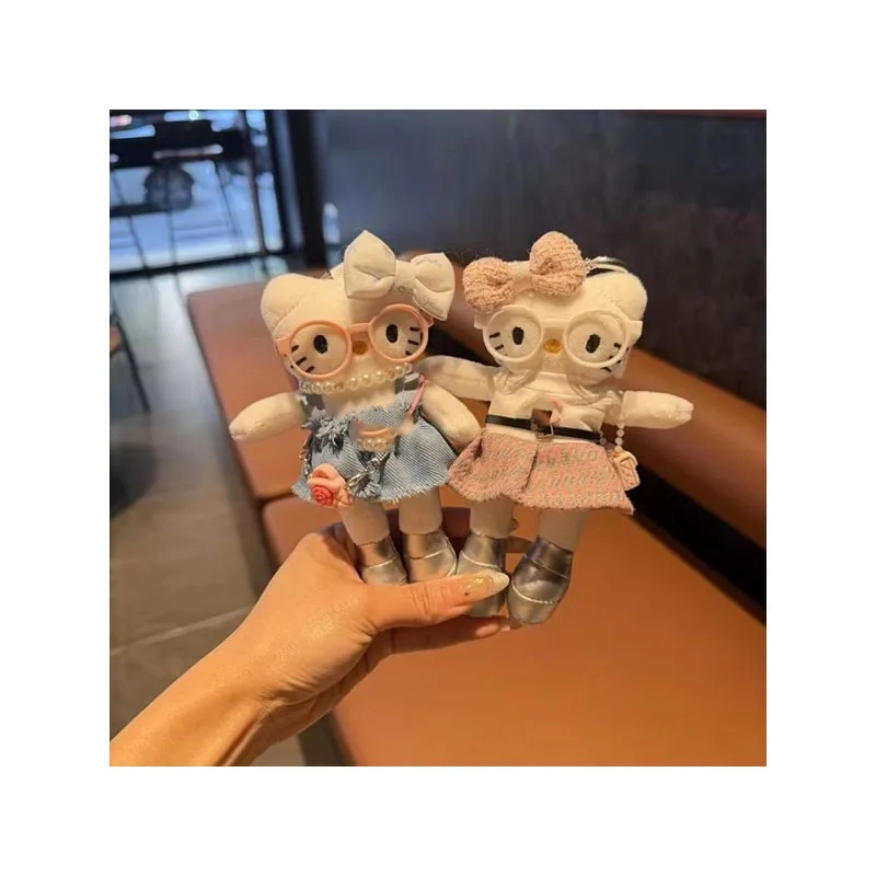 kawaiihellokitty-long-leg-bag-pendant-daily-cute-korean-style-plush-doll-keychain-ornament-fashion-accessory-wholesale-gift