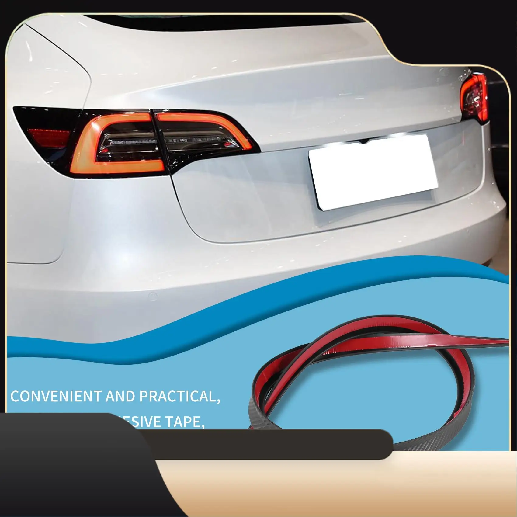 

A13Z-универсальный спойлер на крышу, спойлер на заднее крыло, спойлер на багажник для Tesla Toyota Honda Mazda BMW Benz