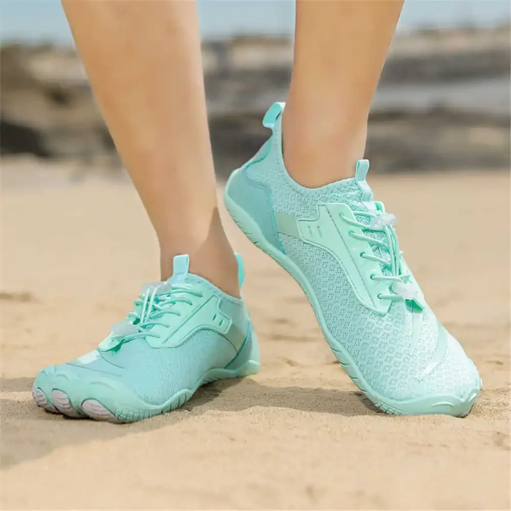 Taglia 37 pantofole da spiaggia per bambini antiscivolo scarpe da ginnastica verdi scarpe da donna sandali piatti da donna Sneakers sport tendenze esterne