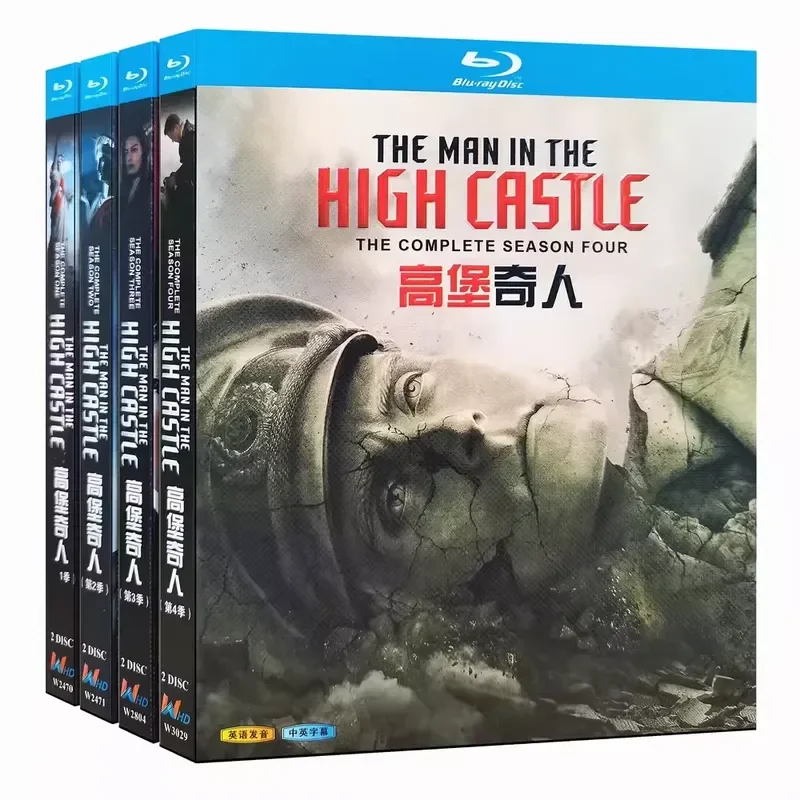 

Blu-ray Ultra-High Definition European and American Dramas The Man in the High Castle Seasons 1 to 4 Complete 40 Episodes BD