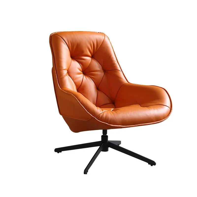 

Nordic rotating single chair light luxury leisure tiger living room post-modern lazy sofa