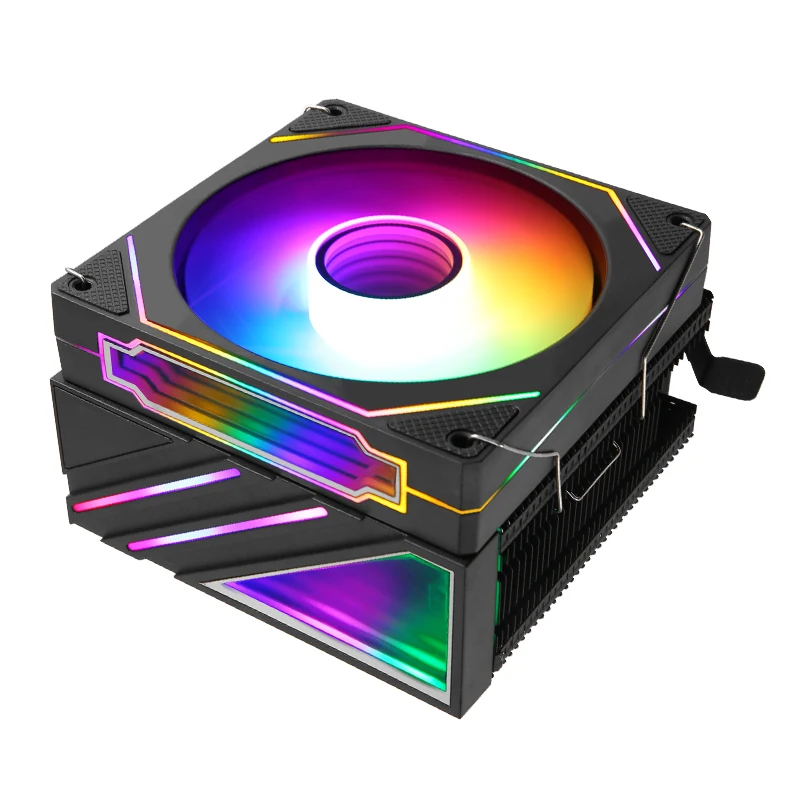 XUANFENG Compatible LGA115x 1200 2011 x79 x99 AMD Efficient Cpu Cooler Black 120mm ARGB Fan 4/6 Heat Pipe Air-cooled Ventilator - Image 2