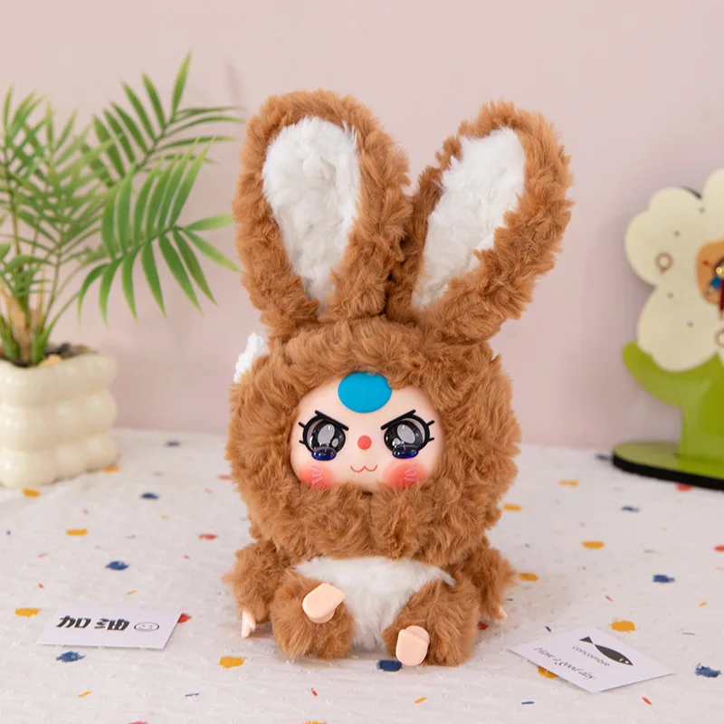 لعبة قطيفة للأطفال بعمر ثلاث سنوات من سلسلة مدينة أرنب الزنبق دمية لطيفة من الفينيل للأطفال بعمر ثلاث سنوات #5