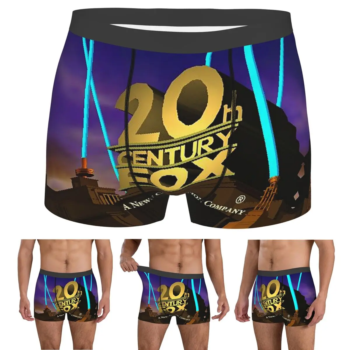 

Boxer Underpants Shorts 20th Century Fox Panties Male Ventilate Underwear for Homme Man Boyfriend Gift