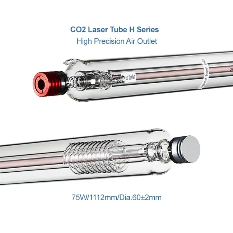 Prezzo economico Yongli H2 90 Watt Macchina da taglio per tubi laser CO2 Nuovo laser 1064nm competitivo per fattoria Include lenti gratuite