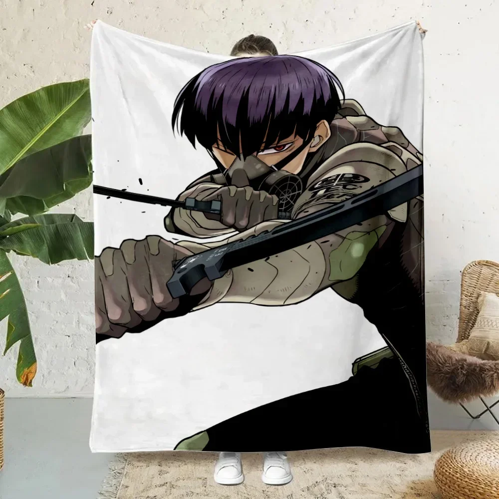 2026 Fashion Anime Kaiju No.8 3D Printed Blanket Picnic Blankets Warm Blanket Soft And Comfortable Blanket Home Travel Birthday