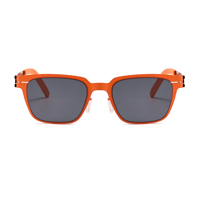 2027 Deutschland Design Sonnenbrille Herren BO Ultraleichte Edelstahl-Biologische Stahl-Klassische Sonnenbrille Damen Outdoor-Fahrsonnenbrille – Detail 14