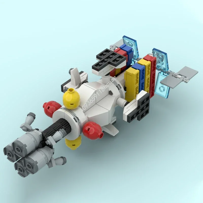 

260pcs MOC Pappus-3 Long range spaceship Building Blocks Solve the problem up creativity teenager Adult Christmas toy Gift