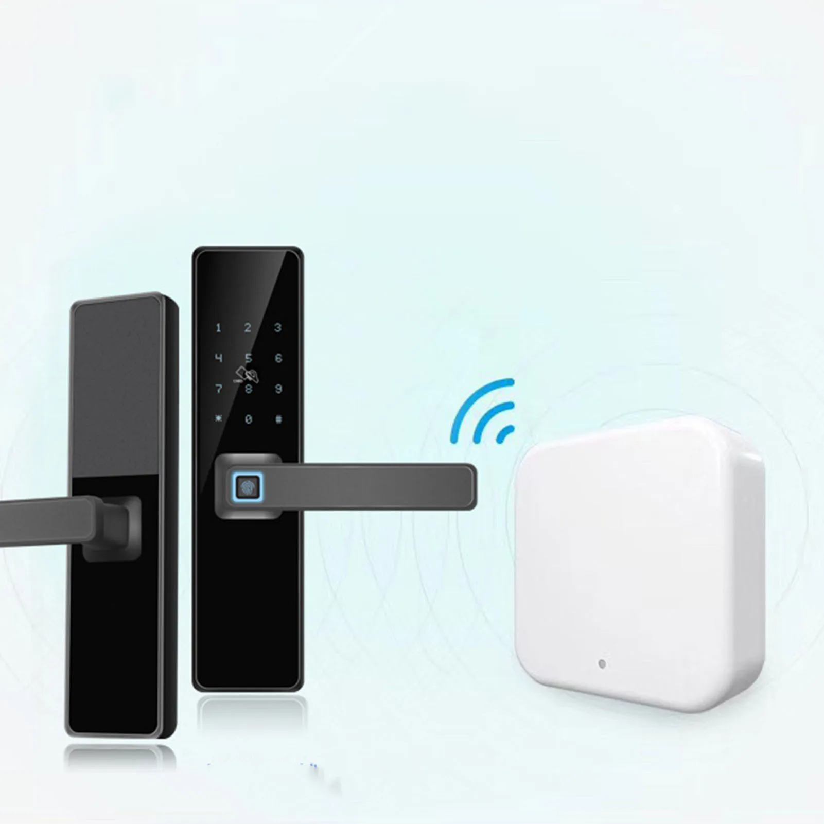 Smart Home Hub Gateway WiFi Voce remota per controllo APP TTLOCK Comodo hub WiFi Smart Lock per passerella WiFi Bridge WiFi domestica