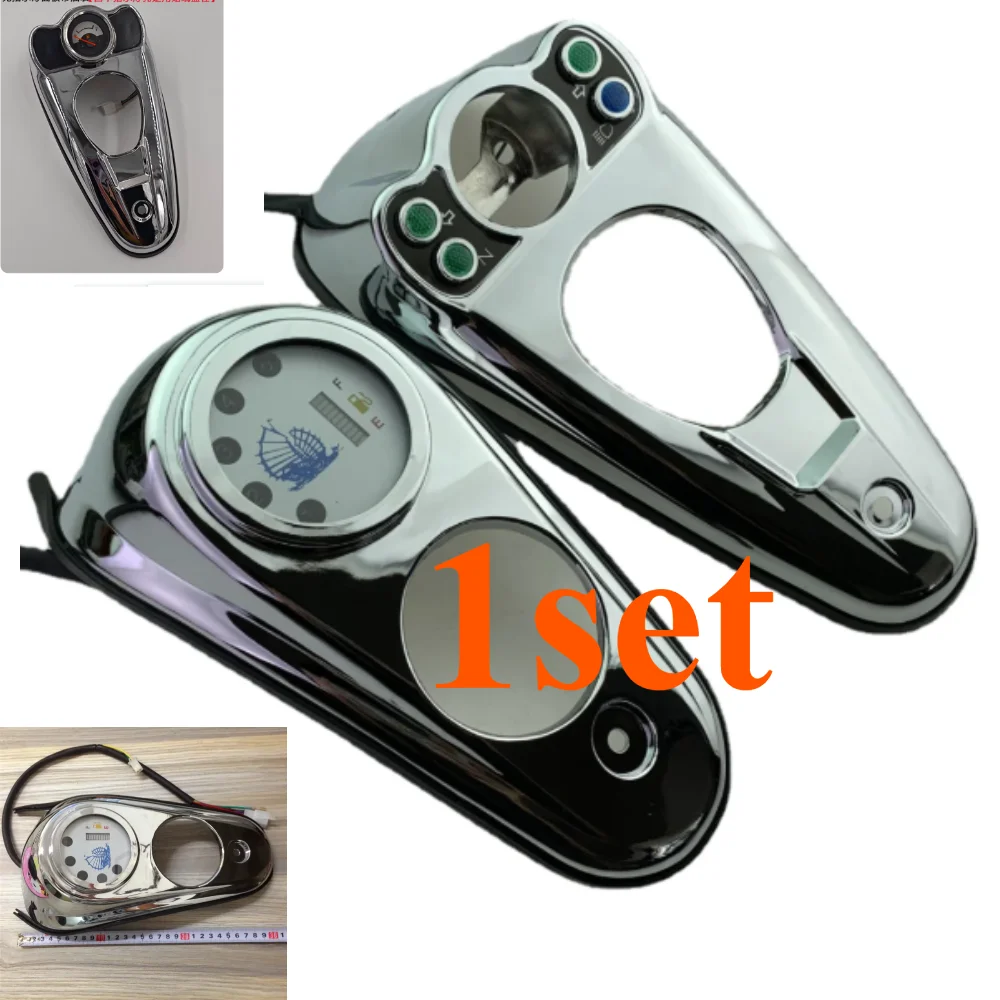 For Lifan 150-11/14 Qianjiang QJ150-3F QJ150-18F Fuel Tank Panel,150cc-200cc Indicator Light Cover,/V16S,Light Wire,Fuel Gauge
