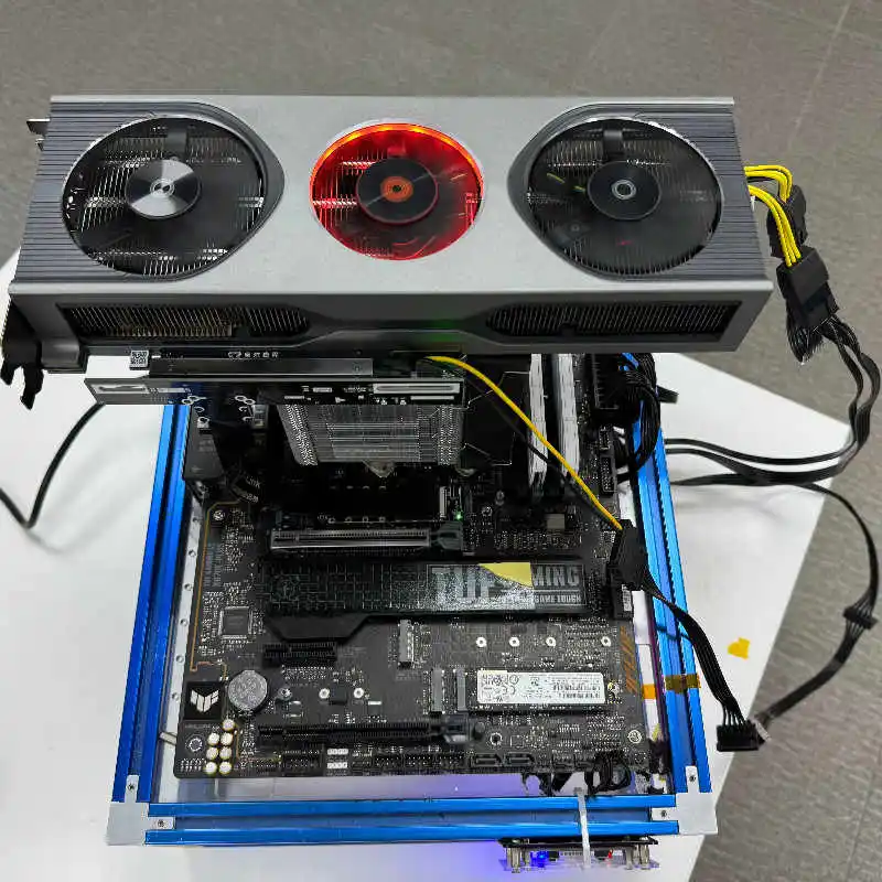 PCI-E 5.0 M.2 NGFF NVMe A X16 Chiave M Cavo Riser di Estensione Della Scheda Grafica Gen5Adattatore FFC Ad Alta Velocità Morbida Bassa Perdita SATA GPU F43SP