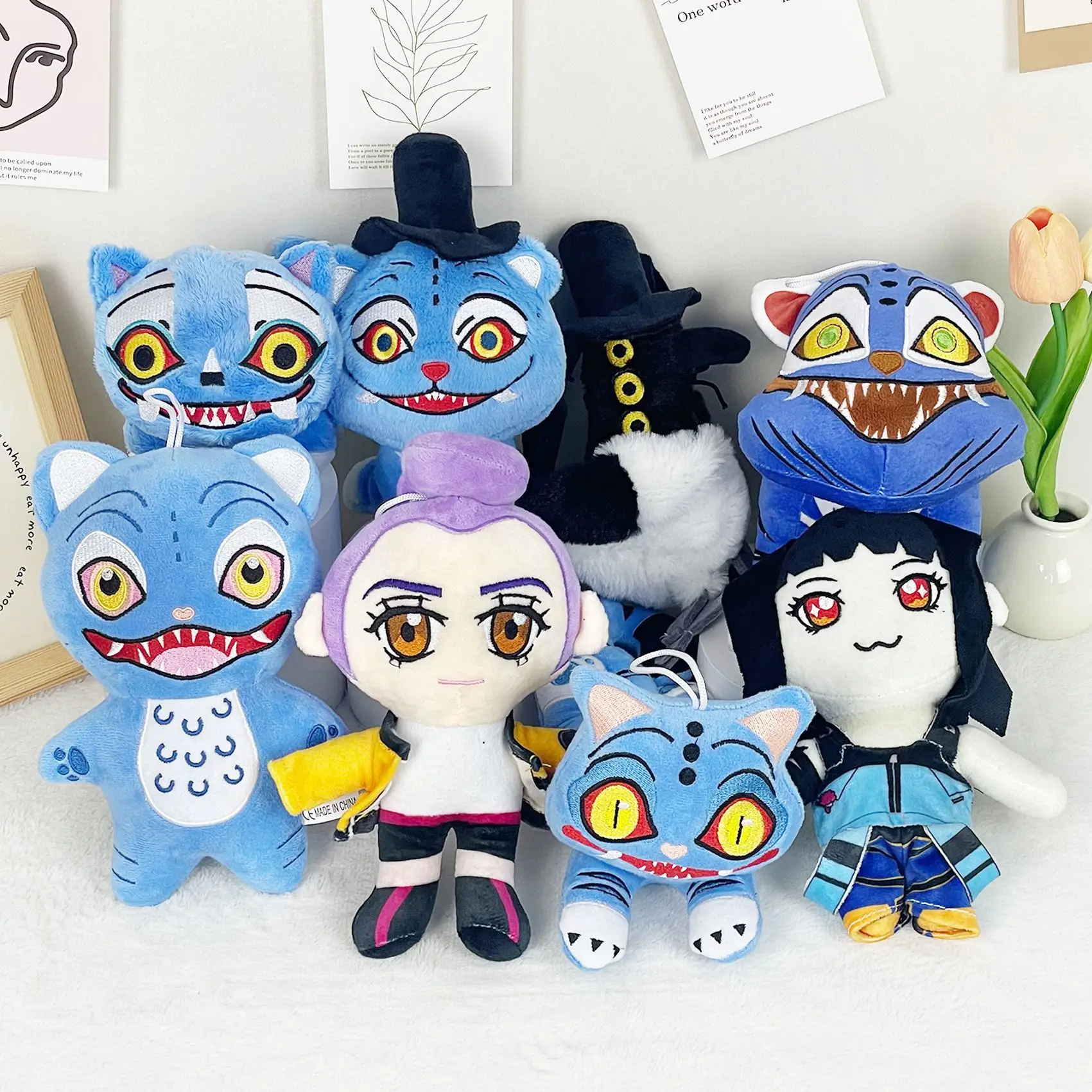 

8 styles Anime Kpop Demons Hunters Plush Rumi Mira Zoey Figure Monster Hunt Girl Group Plush Doll Toy Fans Gift Party Decoration