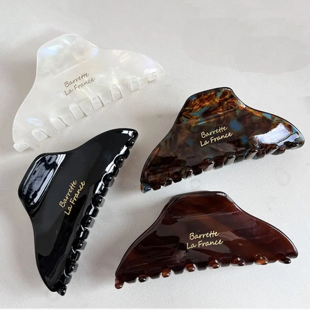 

Hair Accessories Large Size Hair Claw 10.5CM Acetate Hair Clip Red Hair Barrettes Girls Women