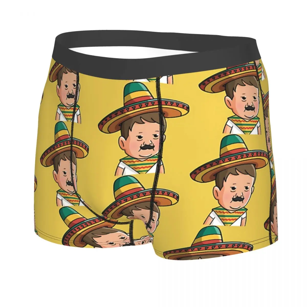 Mexican Hasbik Man's Boxer Briefs Underwear Hasbulla Magomedov Highly Breathable High Quality Sexy Shorts Gift Idea