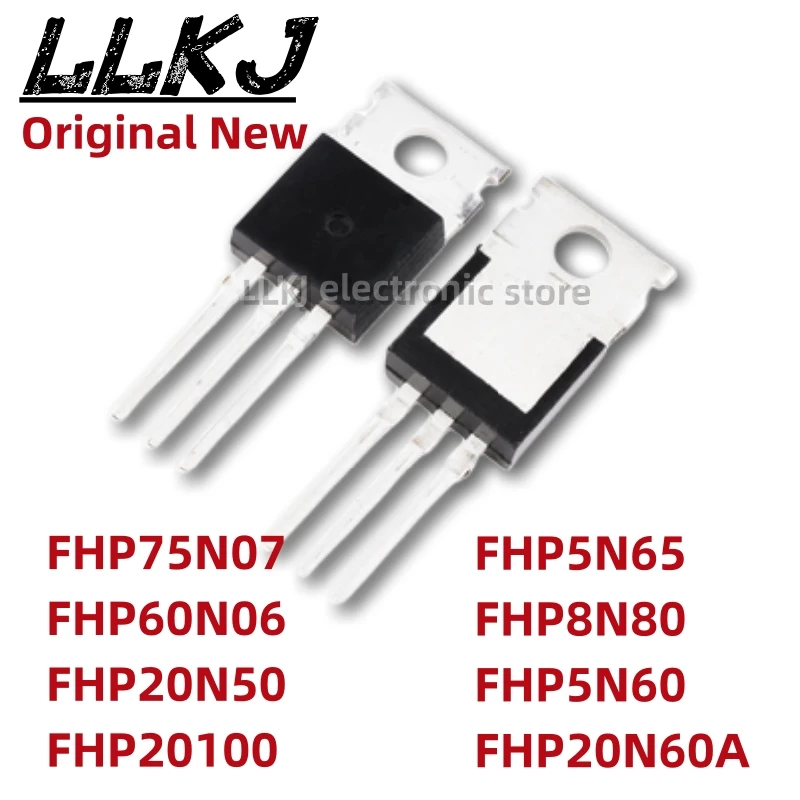 1pcs FHP75N07 FHP60N06 FHP20N50 FHP20100 FHP5N65 FHP8N80 FHP5N60 FHP20N60A TO220 MOS FET TO-220