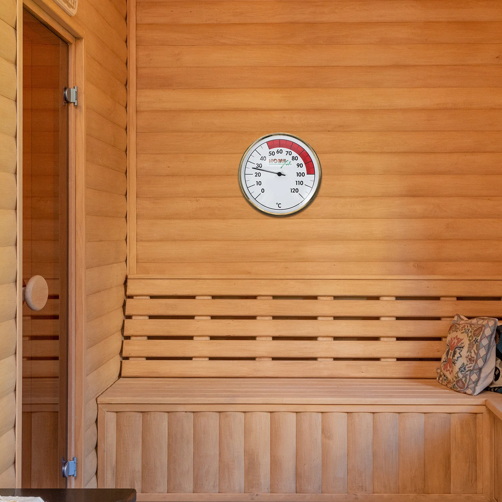 

2Pcs Sauna Wall Thermometer Professional Hanging Temperature Gauge Indoor Outdoor Room Monitor Hanging Temperature Gauge