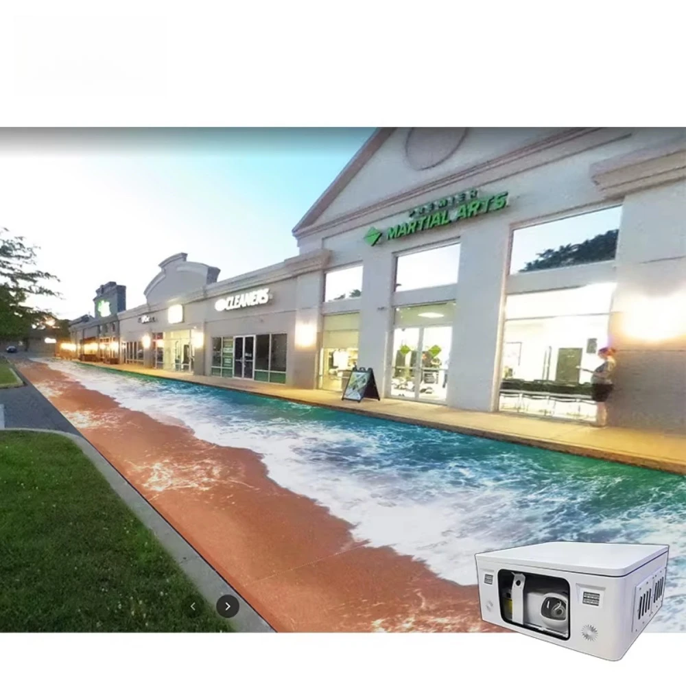Hot Sale Outdoor Advertising Projector Interactive Floor Game Projection System