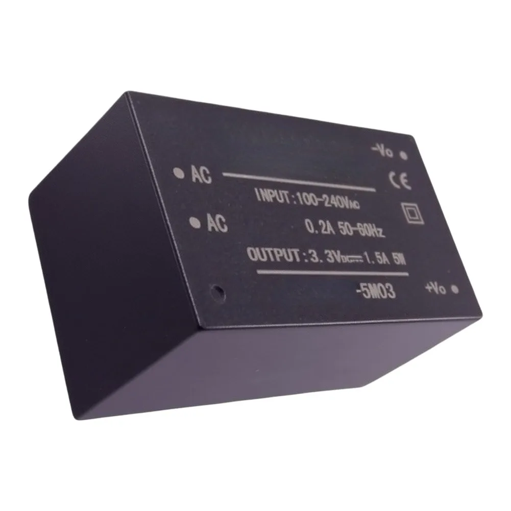 5M03 Regulated Power Supply 3.For DC 1500mA Output 5W for Control Systems Data Loggers and Analog-to-Digital Converters