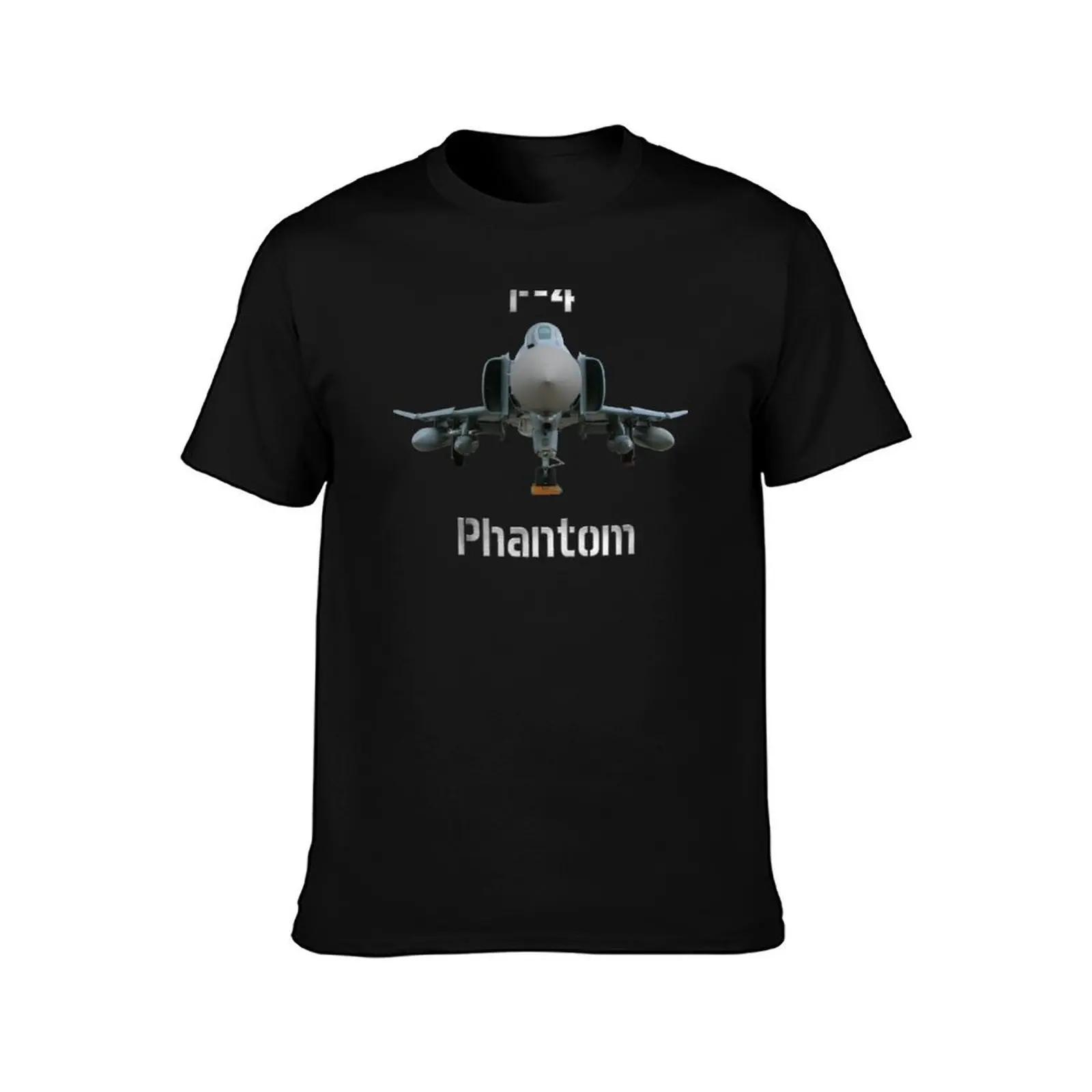 F-4 Phantom fighter, jet, interceptor T-Shirt Stain Resistant Casual Tee