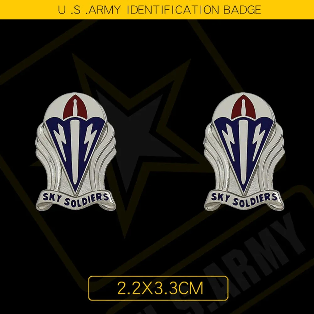 173rd Airborne Brigade Combat Team Unit Pin U.S. Army Air Soldier Airborne Badge Clothing accessories Pin