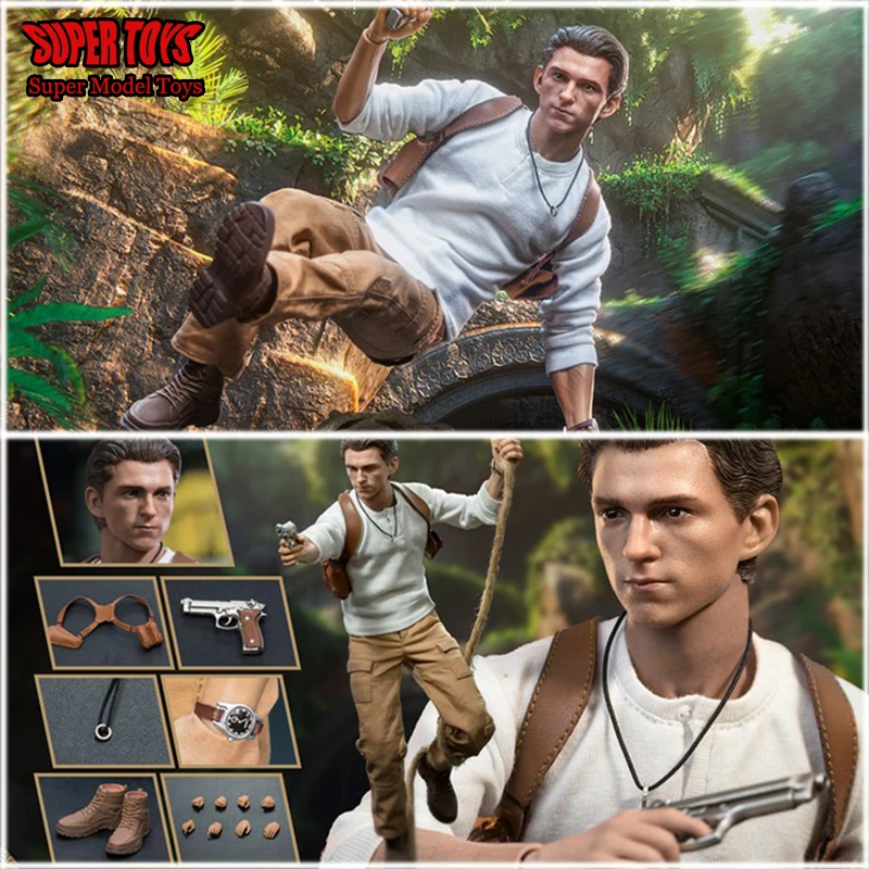 TGToys（Tough Guys）×SWTOYS TG8011 1/6 Full Set Collectable Toys Male  Nautical Explorer Nathan Drake 12 Inch Action Figure Model