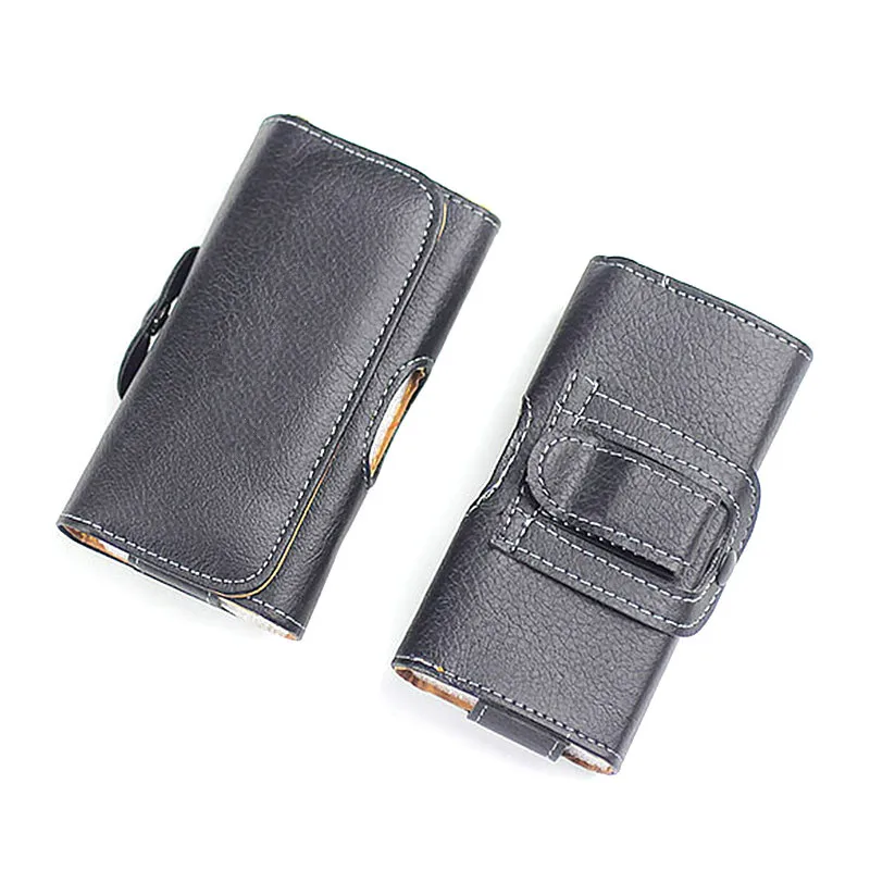 Case Cover for Old Phone 2.6-6.0 inch Anti-drop Mobile Phone Waist Belt Clip Bags for iPhone Samsung Huawei with Magnetic Buckle