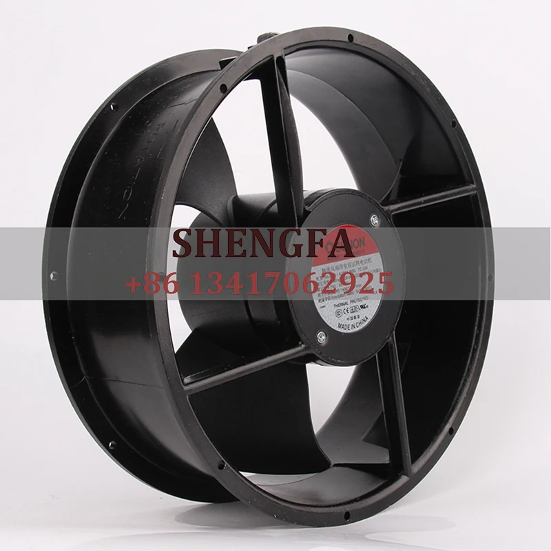 Sunon A2259-MBL TC.GN 220 В переменного тока 23 Вт 0,15 А шарикоподшипник 500 куб. футов в минуту 1400 об/мин машина бесшумный осевой вентилятор охлаждения 254X89 мм