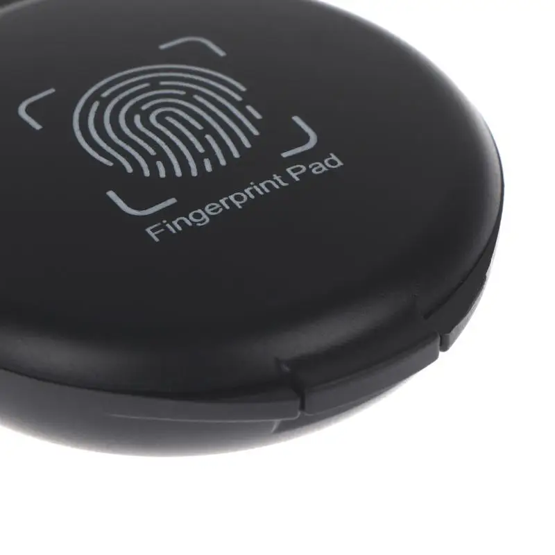 3Pcs Red+Blue+Black Stamp Ink Pad Portable Fingerprint Printing Platform Mini High-Definition Quick Drying Printing Mud
