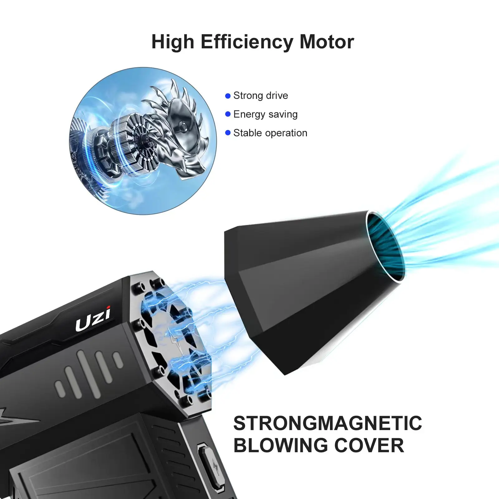 X3Pro, Violentbläser, Mini-Turbo-Jet-Lüfter, bürstenloser Handmotor, 150.000 U/min, Windgeschwindigkeit, 52 m/s, industrieller Kanalventilator, Luftgebläse, Luft