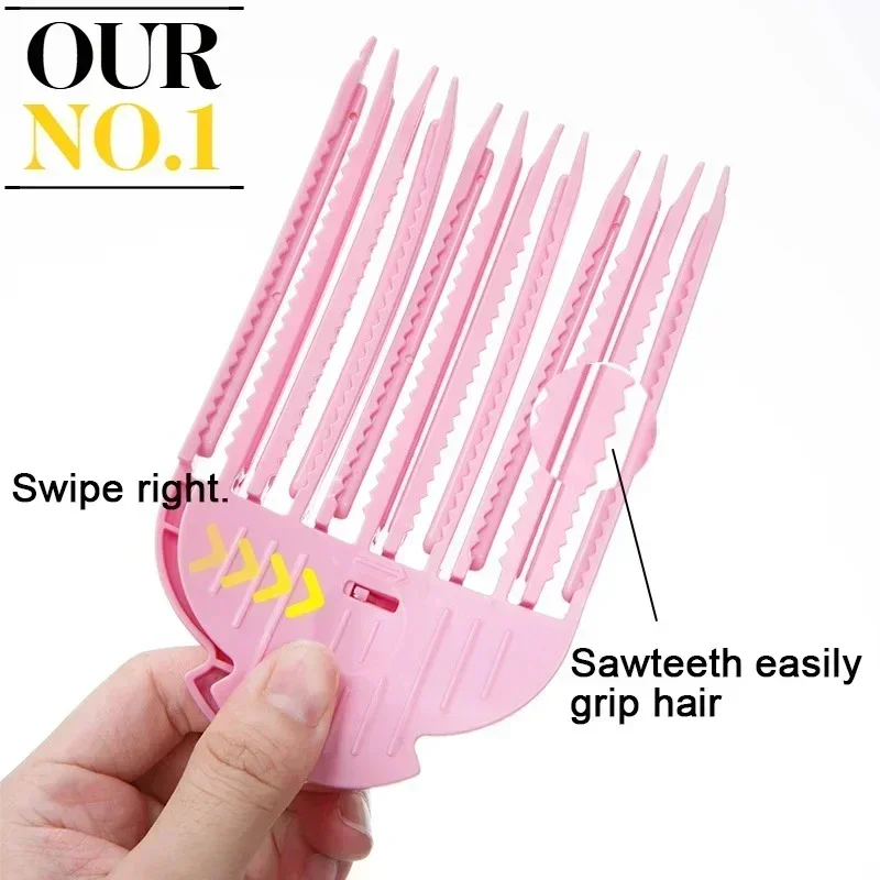 

1/2pcs Heatless Hair Curling Clips Natural Fluffy Hair Styling Tool No Heat DIY Hair Care Roots for Volume And Texture