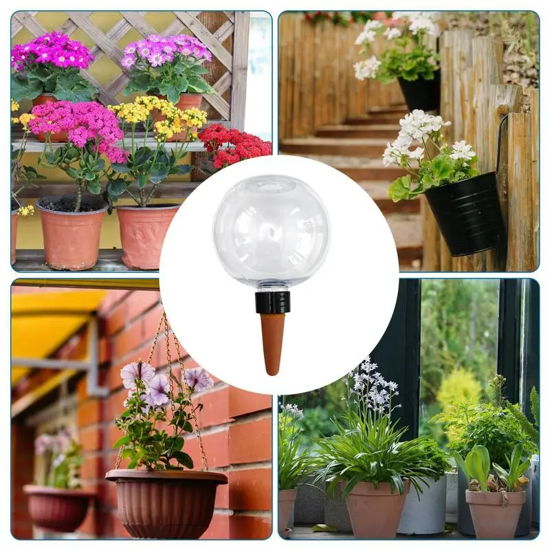 Automatische Luie Waterer Huishoudelijke Druppelirrigatie Bewatering Stakes Bloempot Plant Water Spike Multifunctionele Globes