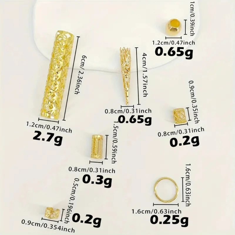 102pack Elegant Hair Extension Link Easy to Use Hair Extension Rings Beads