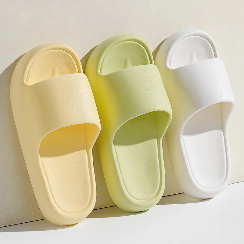 

Summer Home Non-slip Indoor Bathroom EVA Bathing Slippers