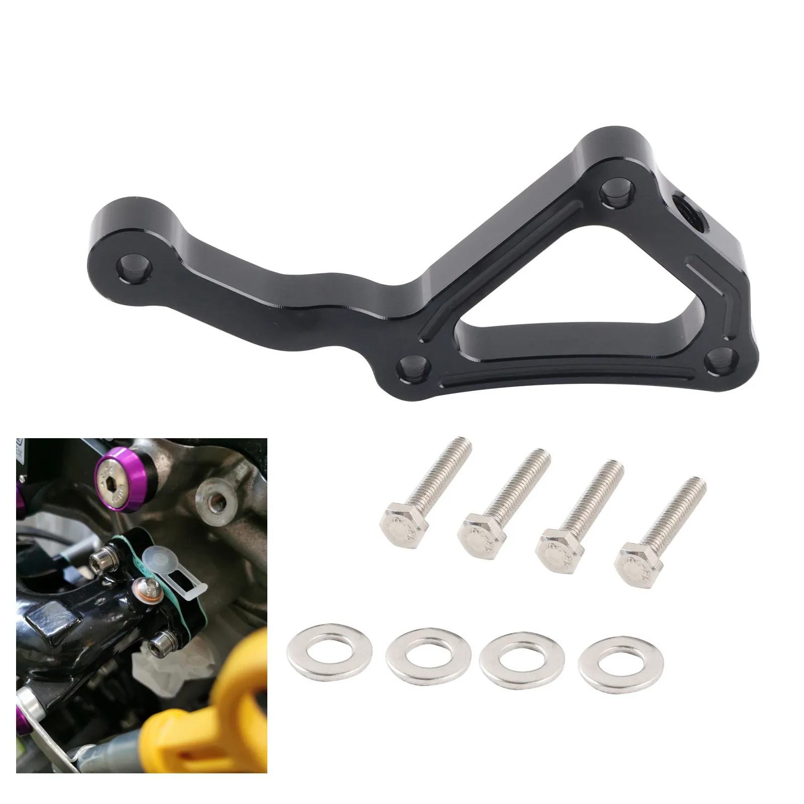 

Coolant Neck Spacer Black Billet Aluminium For NISSAN S13 S14 S15 SR20 240SX HATCH SILVIA Engine Cooling System Parts