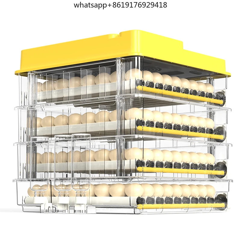 Incubadora de huevos HHD 216, incubadora de aves de corral completamente automática, incubadora de huevos de gallina