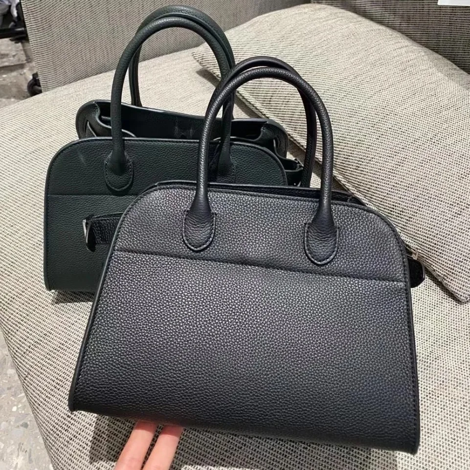 Moda margaux15 bolsa de couro de alta qualidade casual macio bolsa de ombro couro genuíno grande capacidade camurça sacola